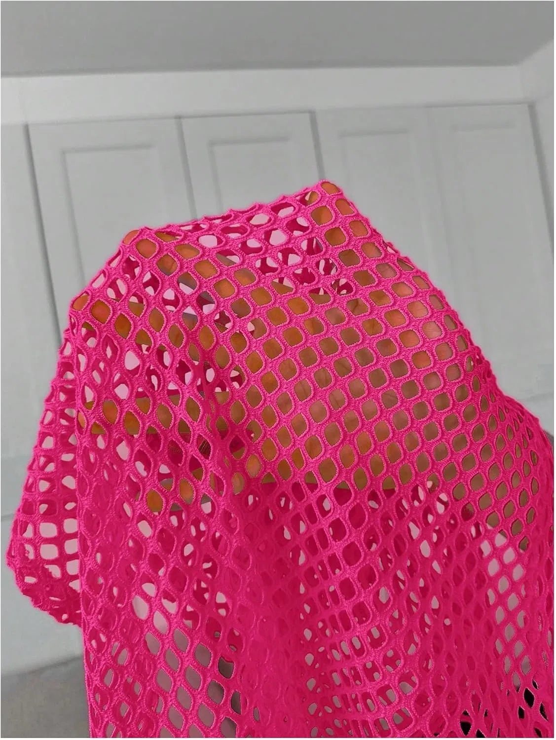 Спортивная футболка для девочек SweatyRocks, Hot Pink — фото 4