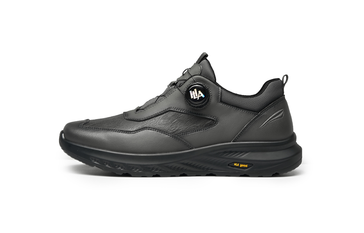 

HLA Мужские повседневные кеды низкие темно-серые, цвет Dark Gray