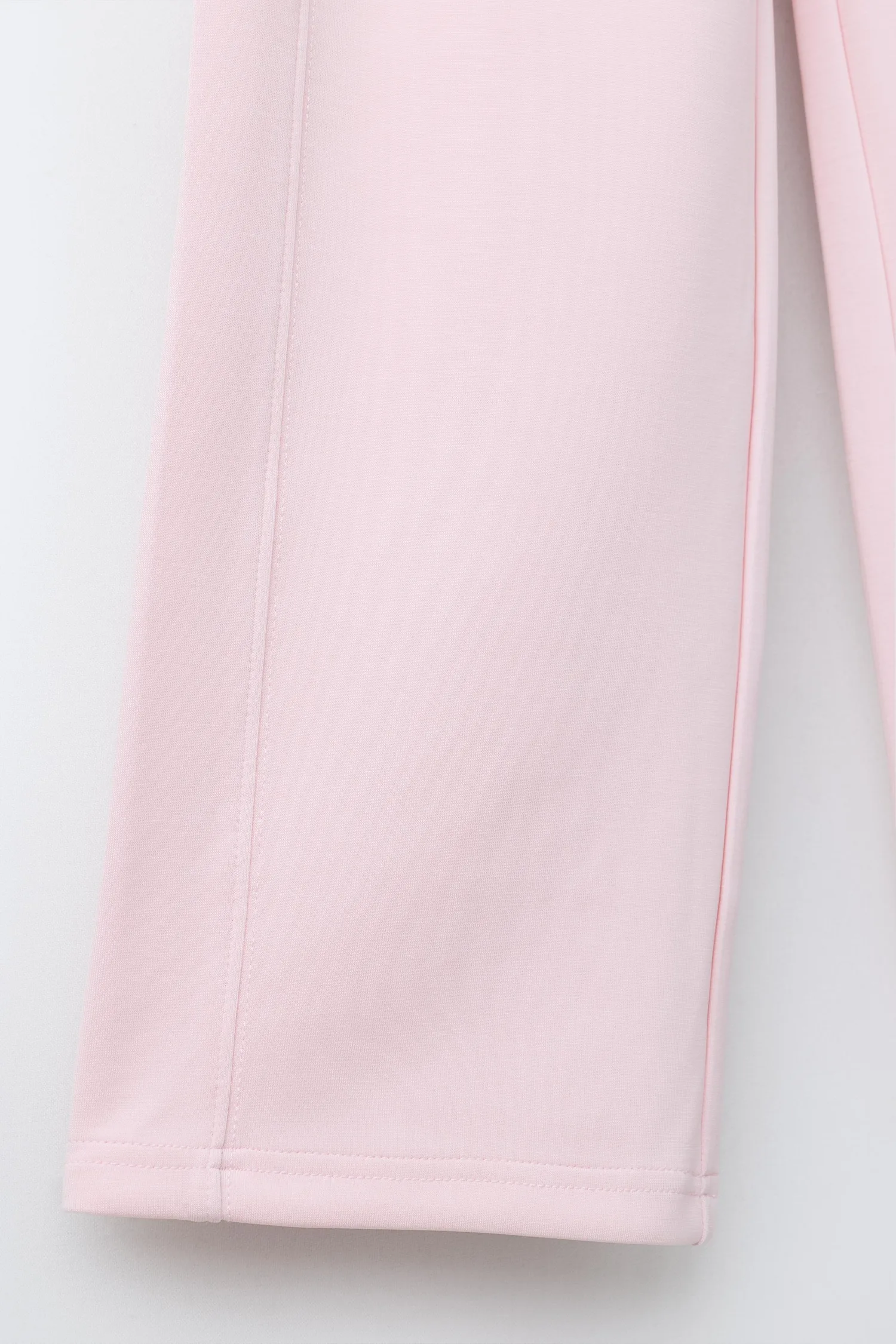 Широкие брюки с модалем Zara, пастельно-розовый — фото 4
