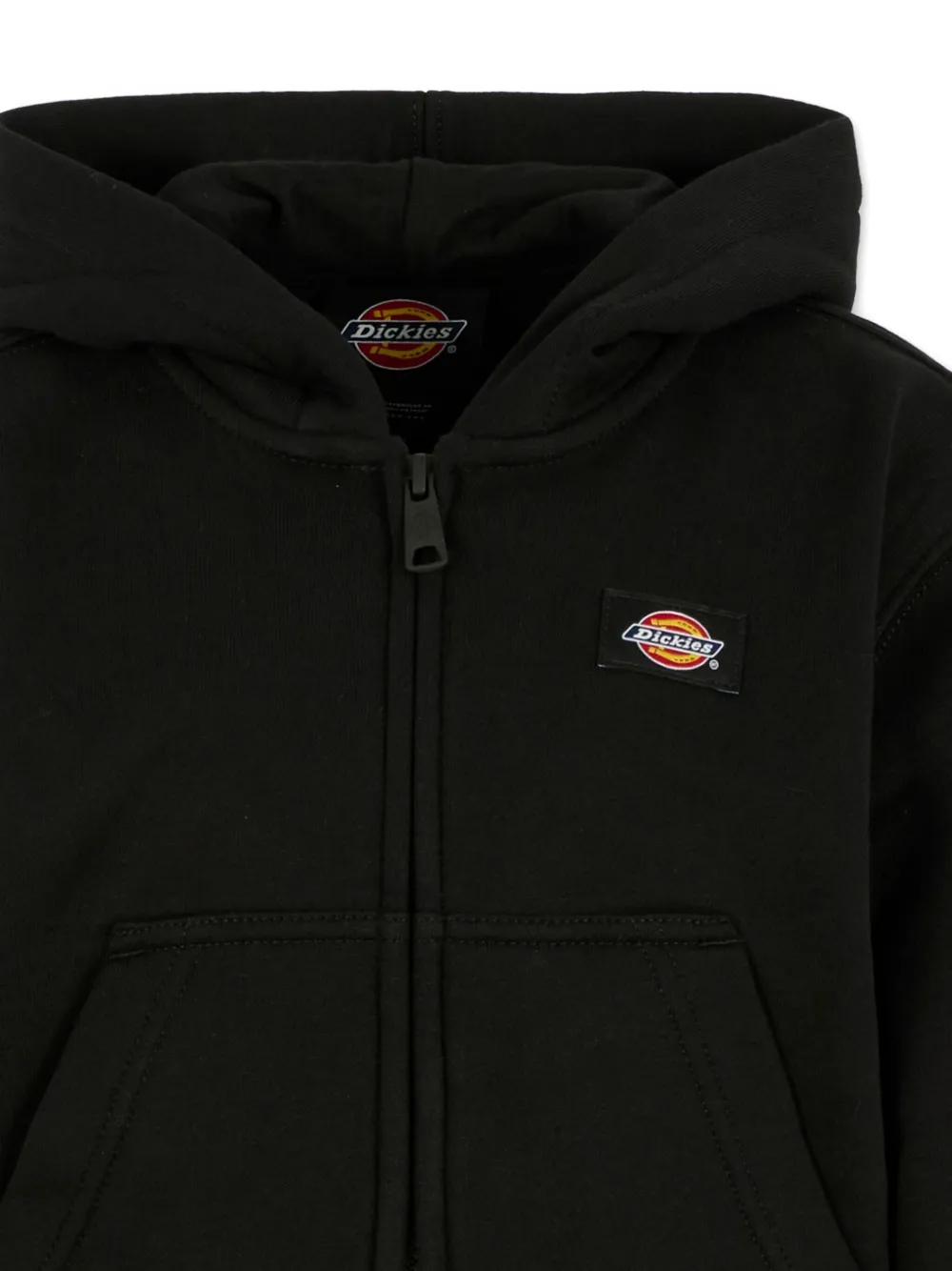 Худи на молнии с нашивкой-логотипом Dickies, черный — фото 3