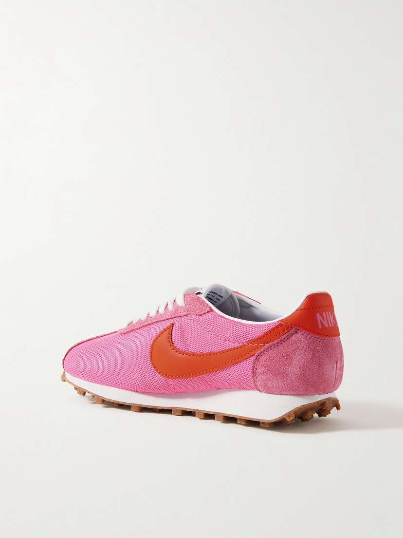 Кроссовки из кожи и сетчатой ткани с отделкой из матовой замши LD-1000 Nike, розовый — фото 3