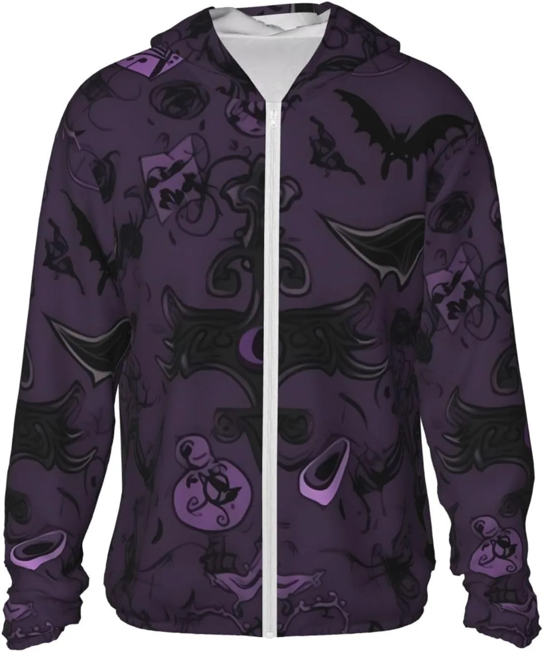 

UPF 50+ Sun Protection Hoodie Jacket Quick Dry Long Sleeve HCBPWVQA