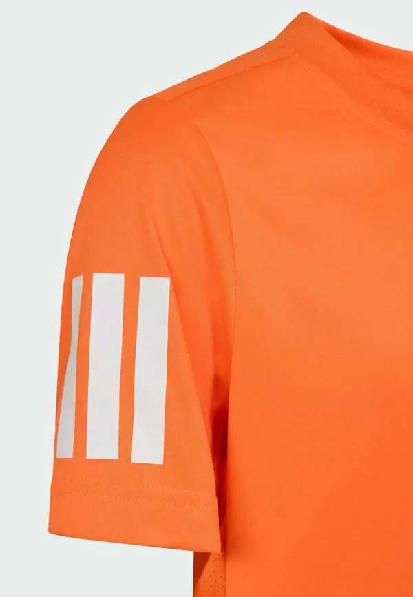3Stripes футболка спортивная Adidas Performance, Pure Orange — фото 4
