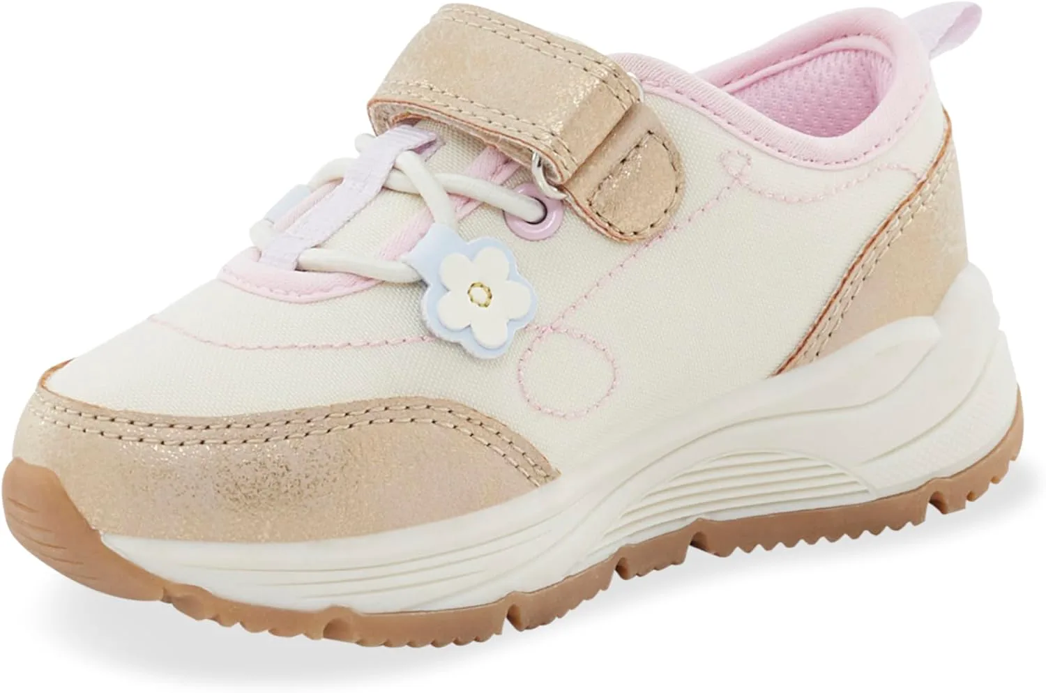 Кроссовки OshKosh B'Gosh Unisex-Child Sienna, золотой — фото 4
