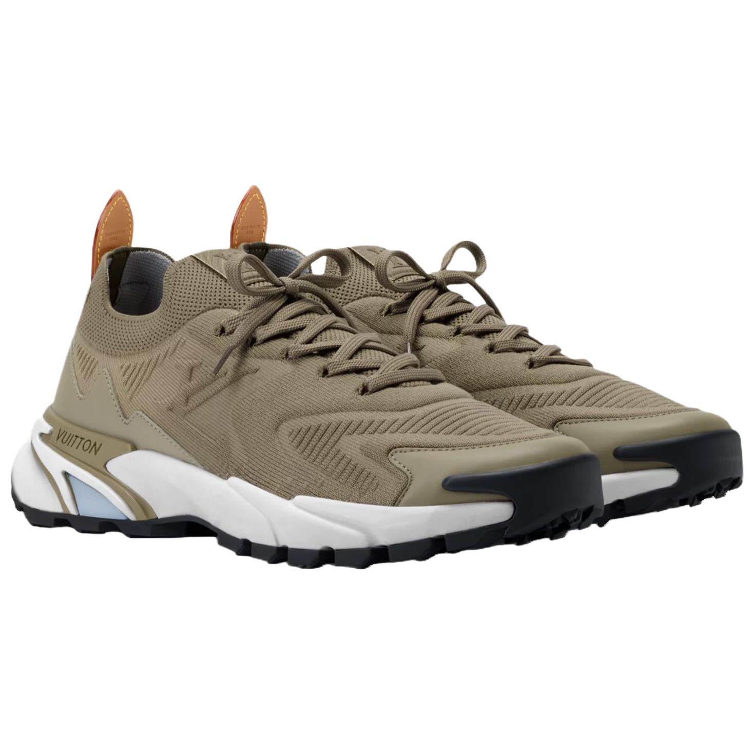 Кроссовки Runner Tatic Low top Casual мужские khaki LOUIS VUITTON, Original Shoe Box Included — фото 4