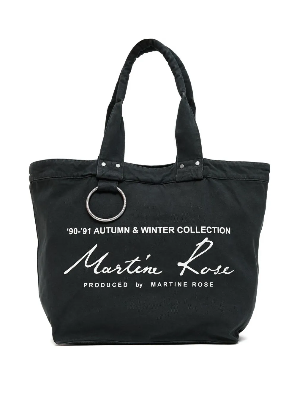 

Сумка-тоут с логотипом Martine Rose, зеленый