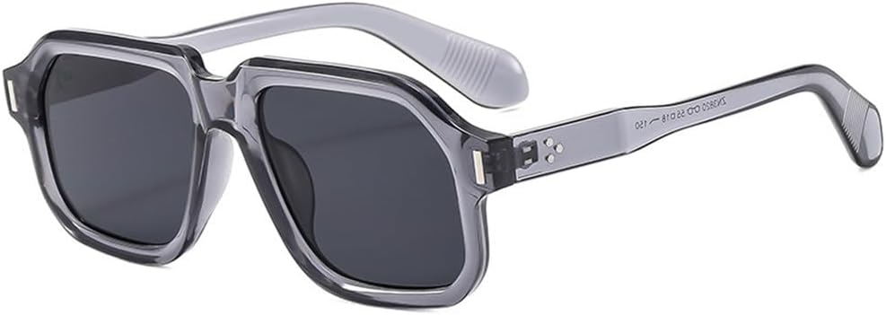 

Большие женские солнцезащитные очки с градиентным зеркальным покрытием и защитой от УФ-излучения UV400 для мужчин, для занятий спортом на открытом воздухе и путешествий UYPTK, Gray Black