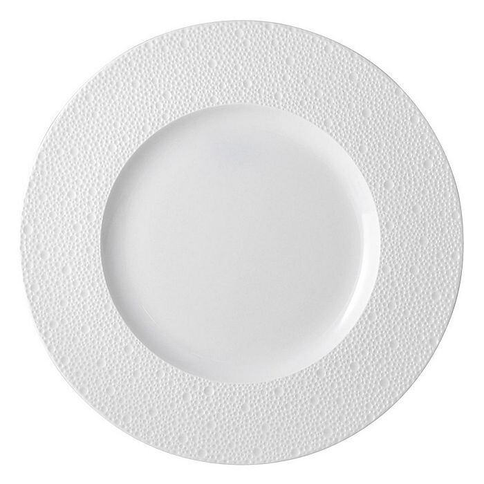 

Сервизная тарелка Bernardaud Ecume белая, белый
