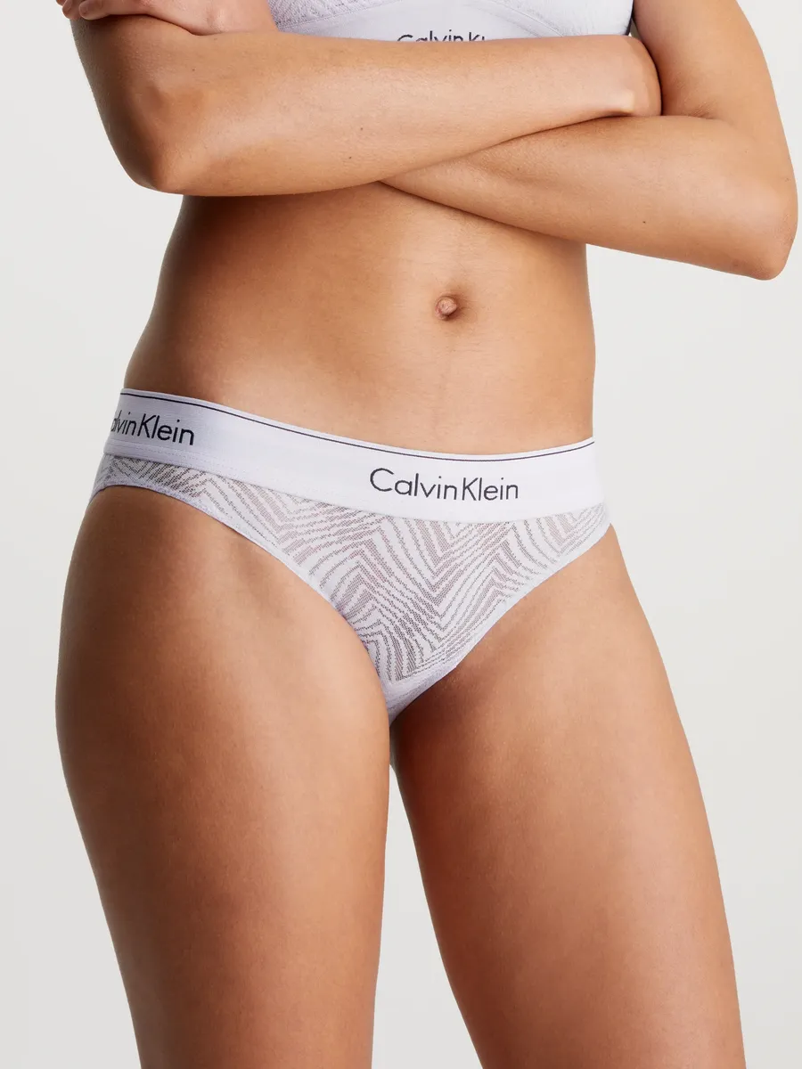 

Трусики бикини Calvin Klein Underwear "БИКИНИ" со структурированным рисунком, синий