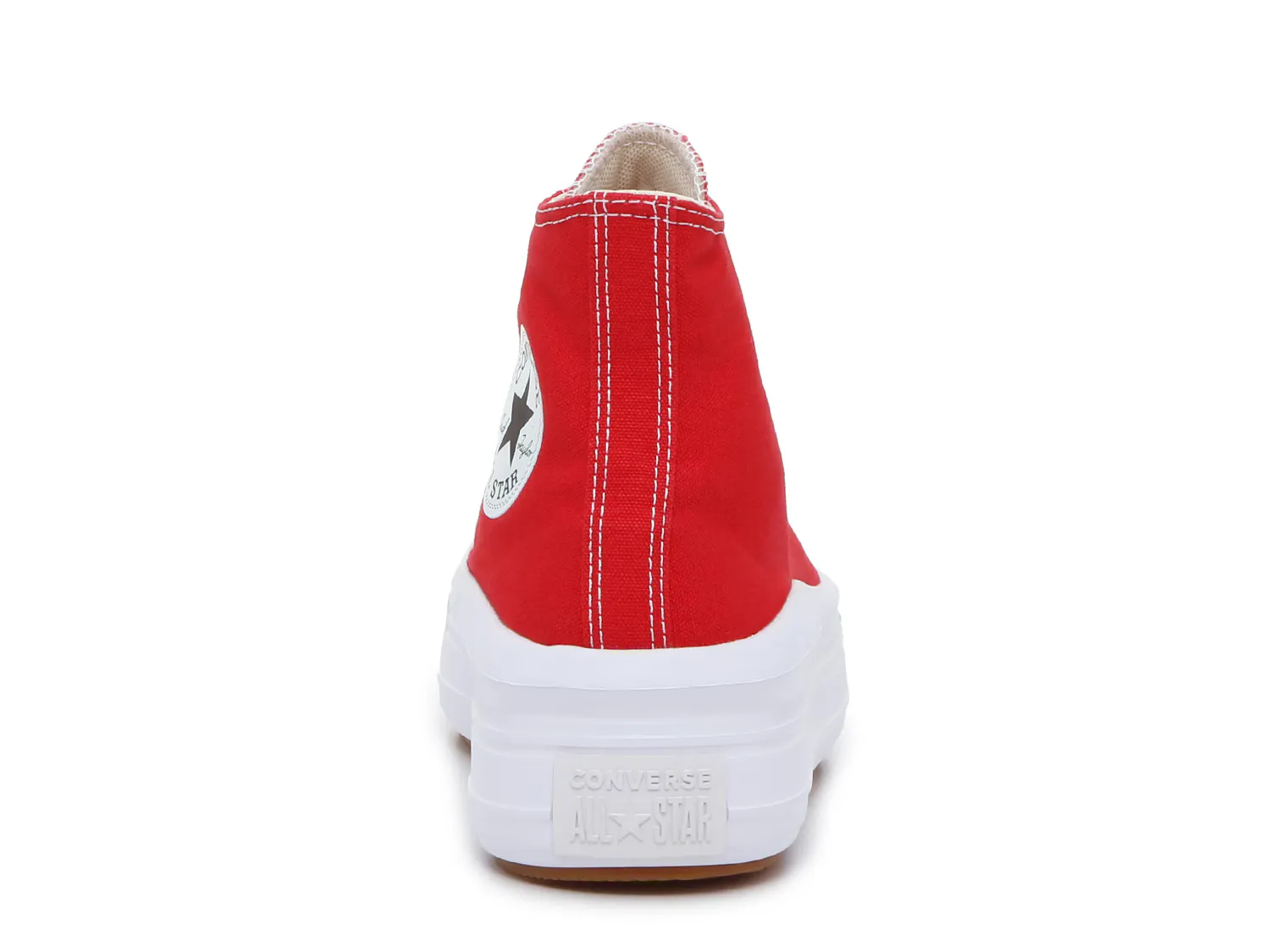 Кроссовки Chuck Taylor All Star Move High-Top Sneaker Converse, красный — фото 4