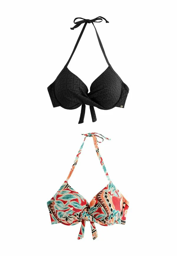 

Бикини-Топ стандартного кроя с подкладкой и косточками Next, Rust Red Abstract Black, Черный, Бикини-Топ стандартного кроя с подкладкой и косточками Next, Rust Red Abstract Black