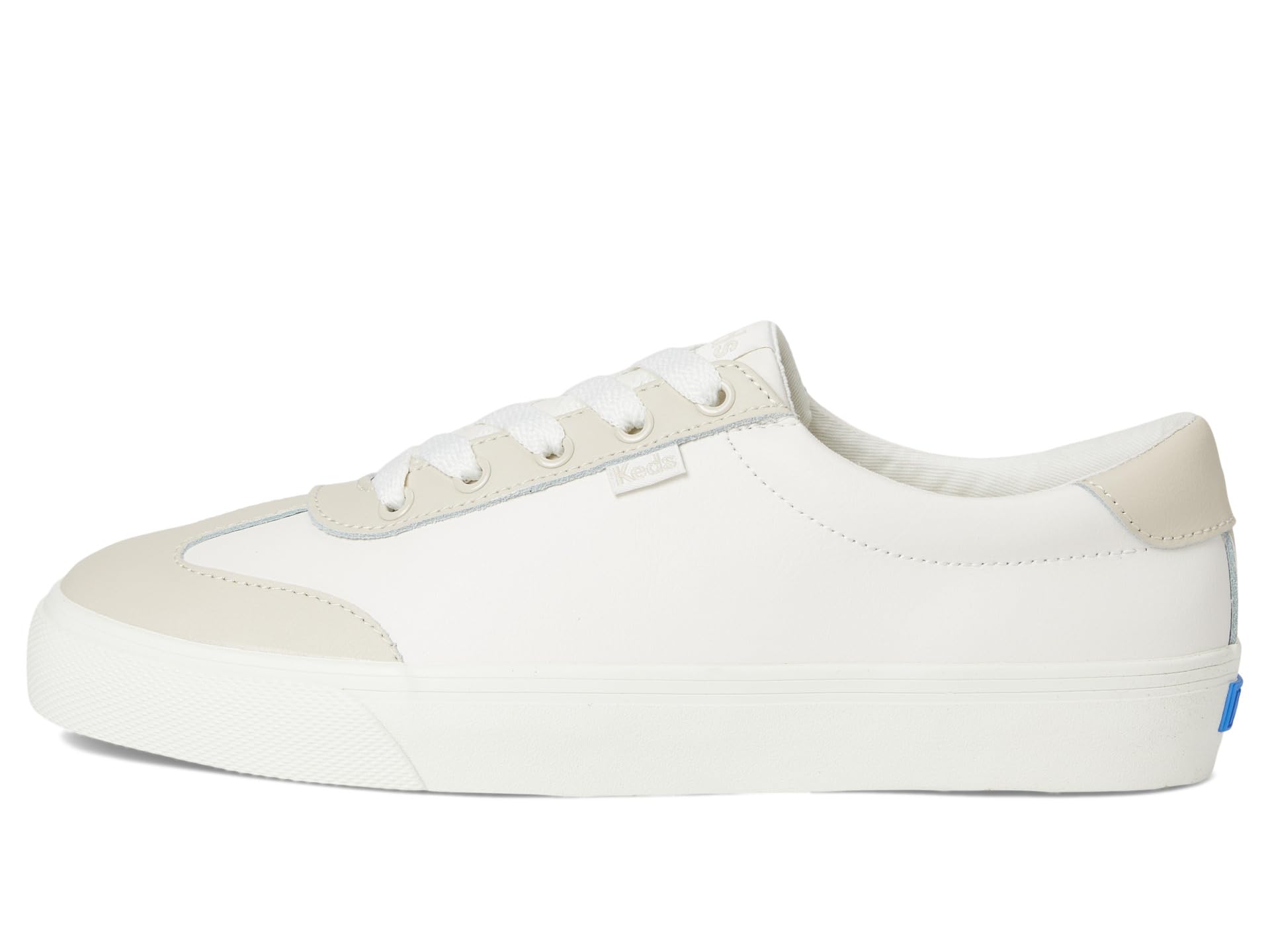 Кроссовки Keds Jump Kick T-Toe, цвет Snow White / Oatmeal Leather — фото 4