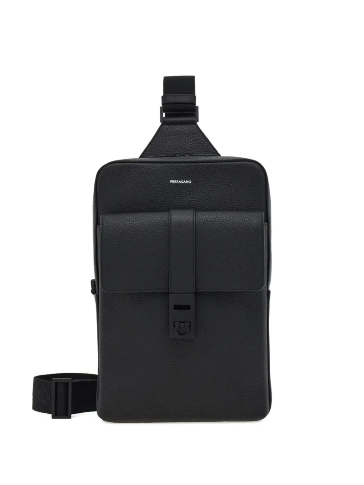 

Сумка-мессенджер Ferragamo Slingbag, черный