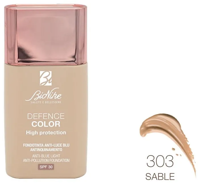 

Bionike Defense Color High Protection Foundation n. 303 30 мл Анти-синий свет Анти-загрязнение