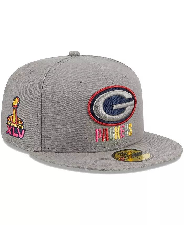 

Мужская серая кепка Green Bay Packers Color Pack 59FIFTY Fitted New Era