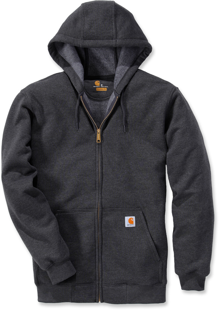 

Худи Carhartt Midweight Zip Hoodie, темно-серый