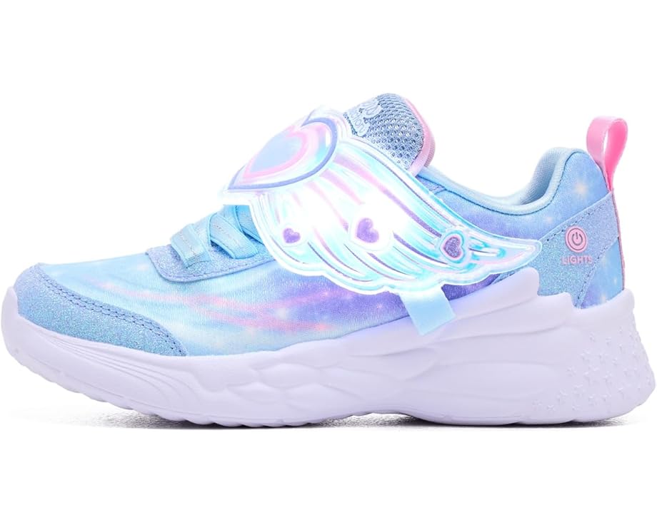 Детские кроссовки SKECHERS KIDS Dream Racer 303067L (Little Kid/Big Kid), Light Blue — фото 4