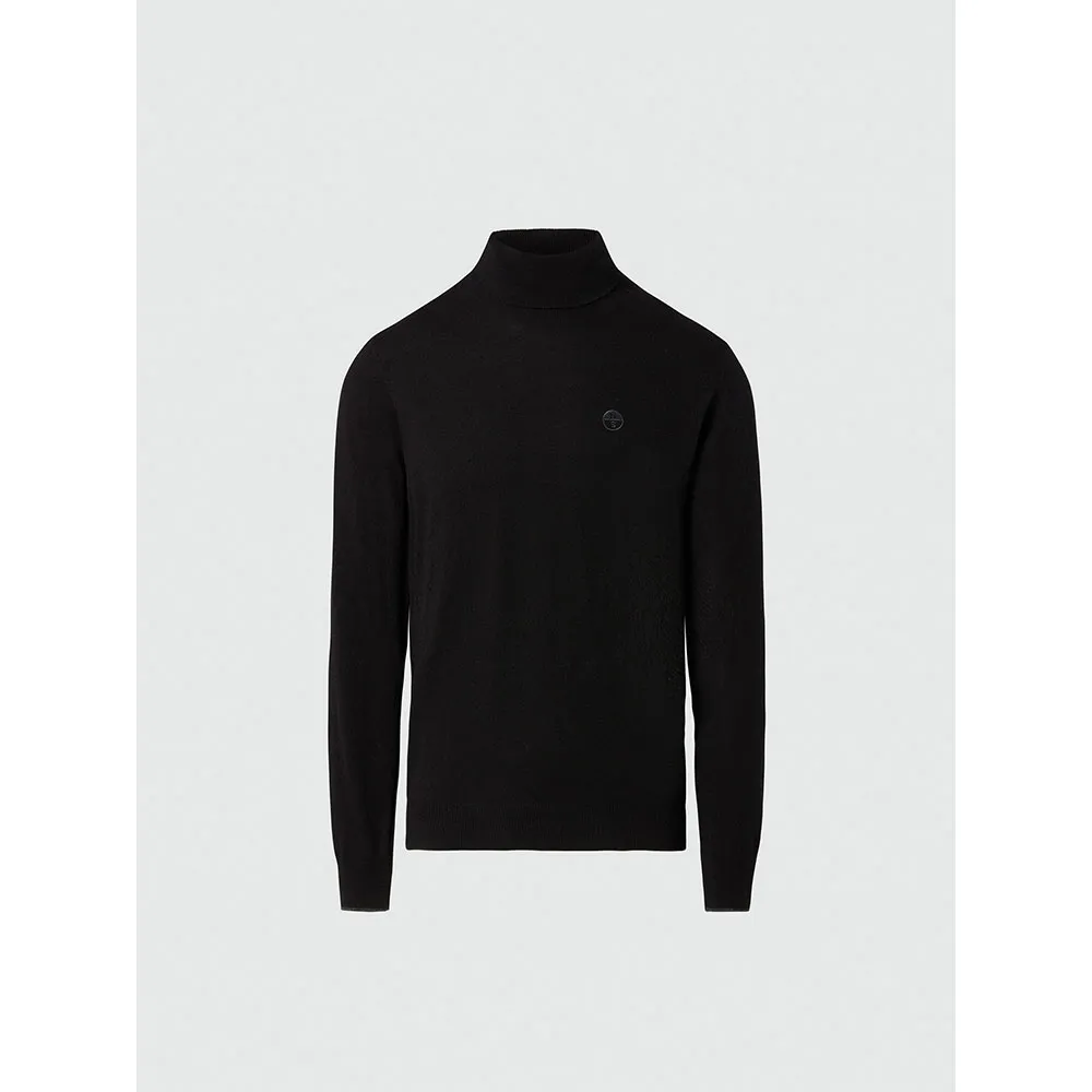 

Свитер North Sails 12Gg high neck, черный