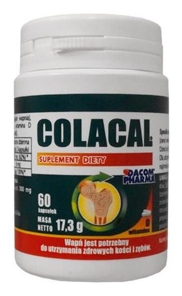 

Gorvita, Colacal, Добавка коллаген с кальцием, 60 капсул