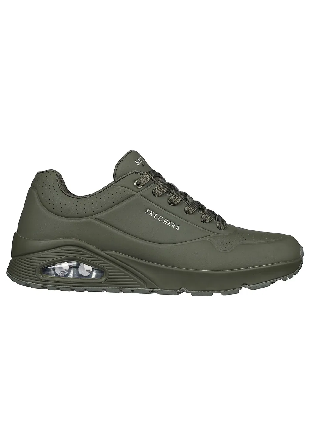 Кроссовки низкие с воздушной подушкой Skechers, зеленый — фото 3
