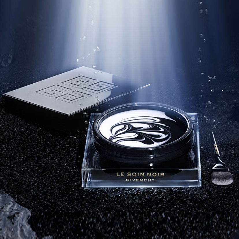 Givenchy Red Fortune Gilded Limited Black Energy Prestige мраморная маска для лица увлажняющая 75мл — фото 2