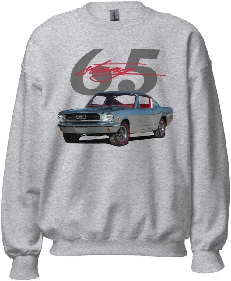 

Толстовка 1965 stang K-Code Fastback Classic Collector Car, Sport Grey JG Infinite