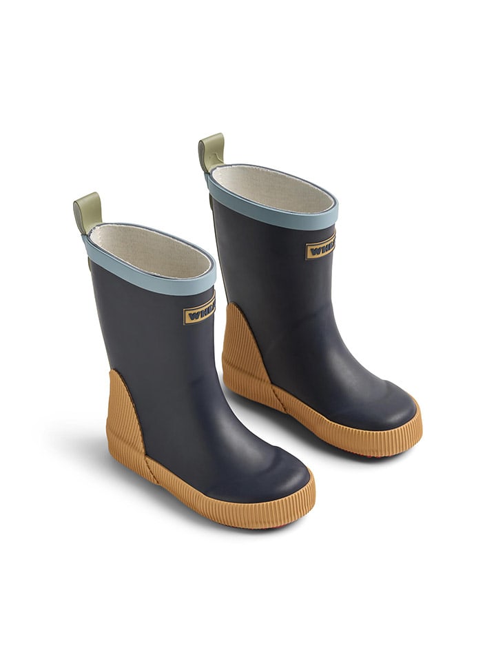 

Резиновые сапоги Welly Wheat, цвет dunkelblau/gelb