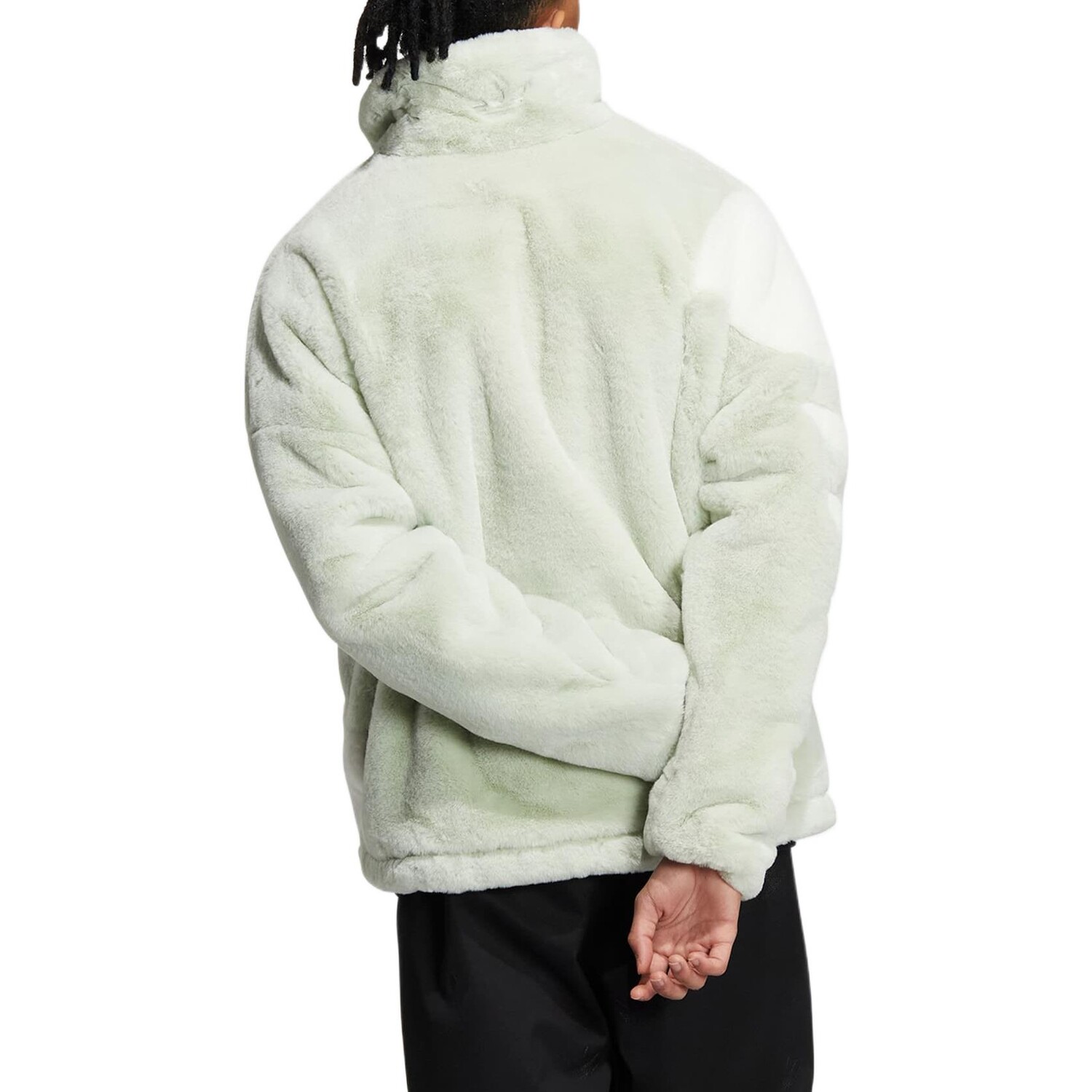 Куртка Adidas Originals Fur Track, зеленый — фото 3