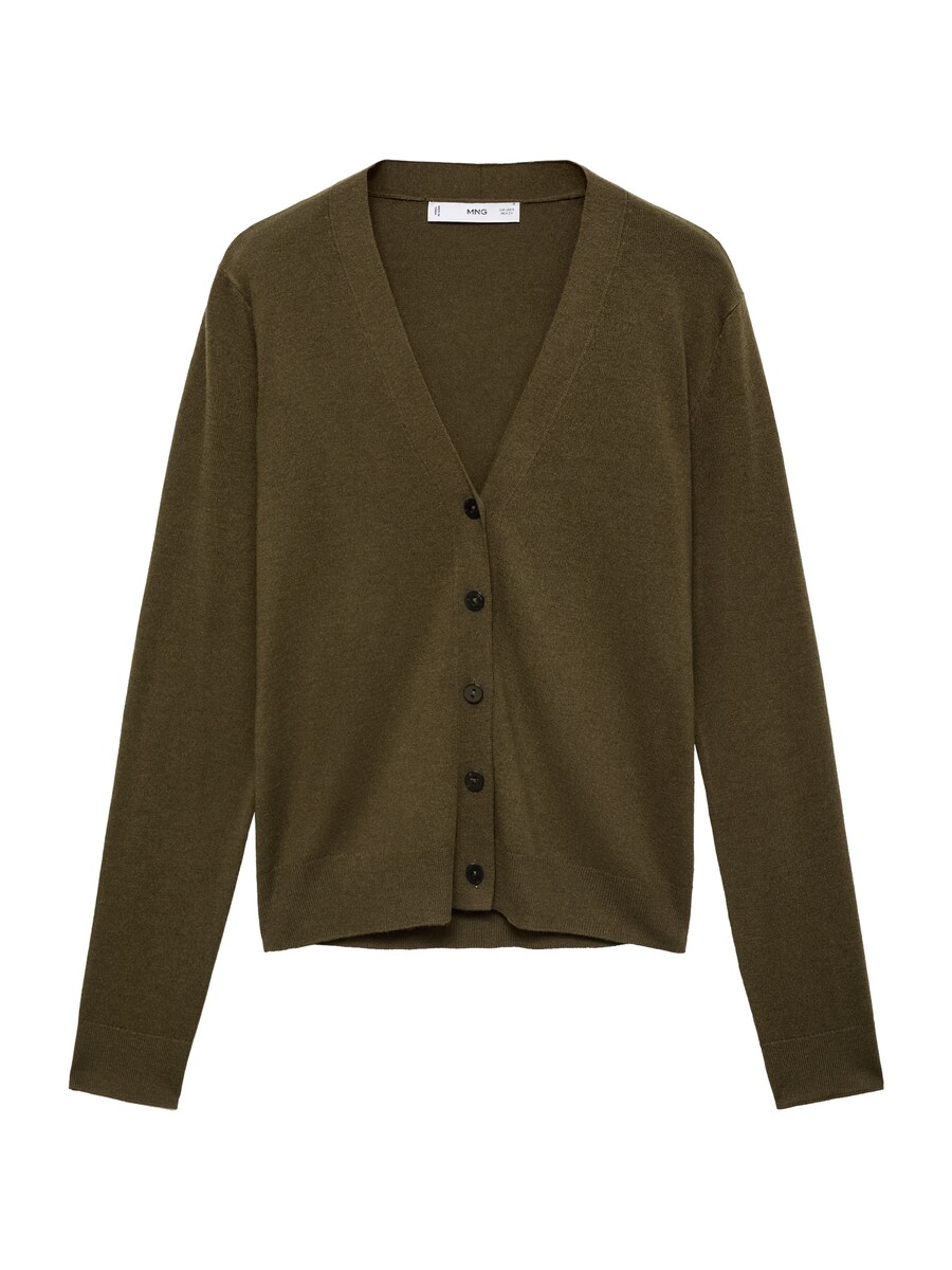 

Вязаный кардиган MANGO Luccav, Olive