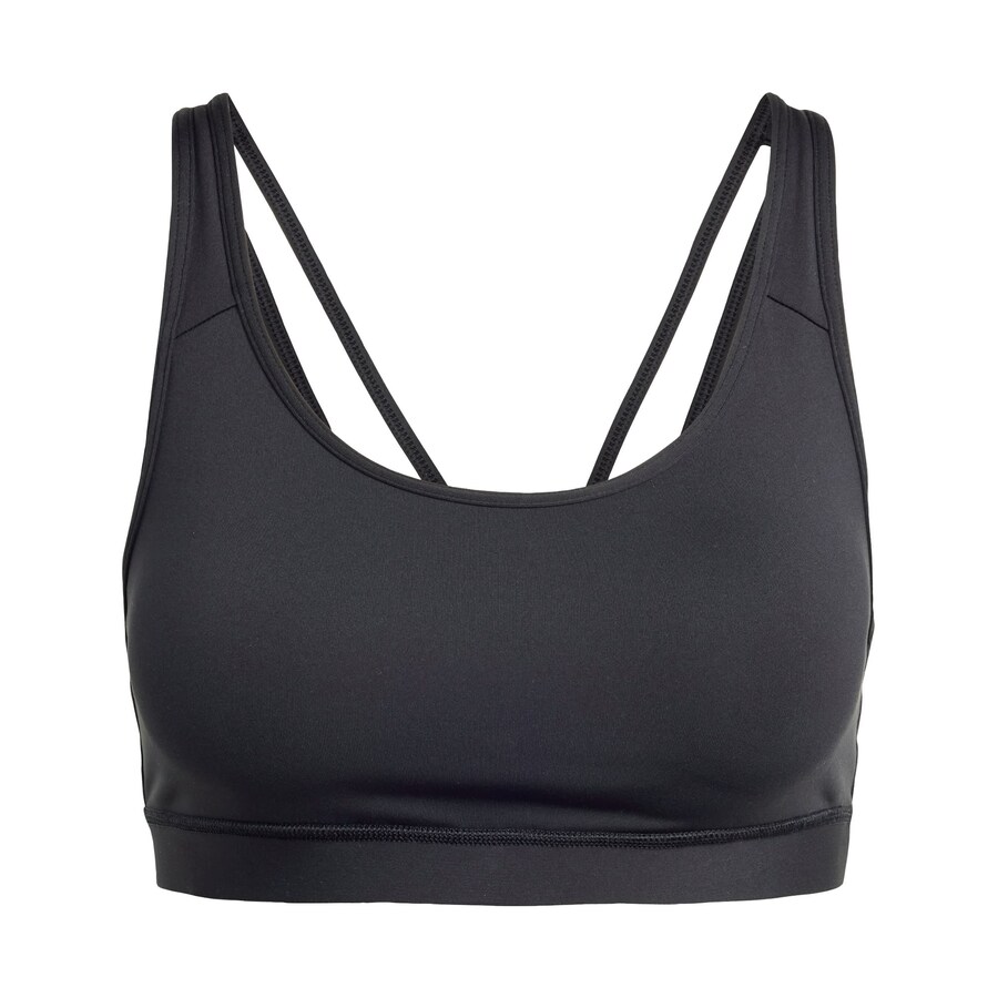 

Спортивный бюстгальтер без косточек ADIDAS PERFORMANCE All Me Essentials, черный