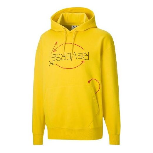 

Толстовка x michael lau reverse graphic hoodie 'yellow' Puma, желтый