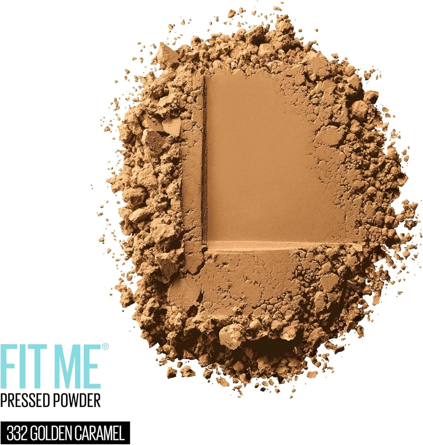 Пудра для лица матовая Maybelline New York Fit Me Matte + Poreless, 0.28 унции, Golden Caramel — фото 2