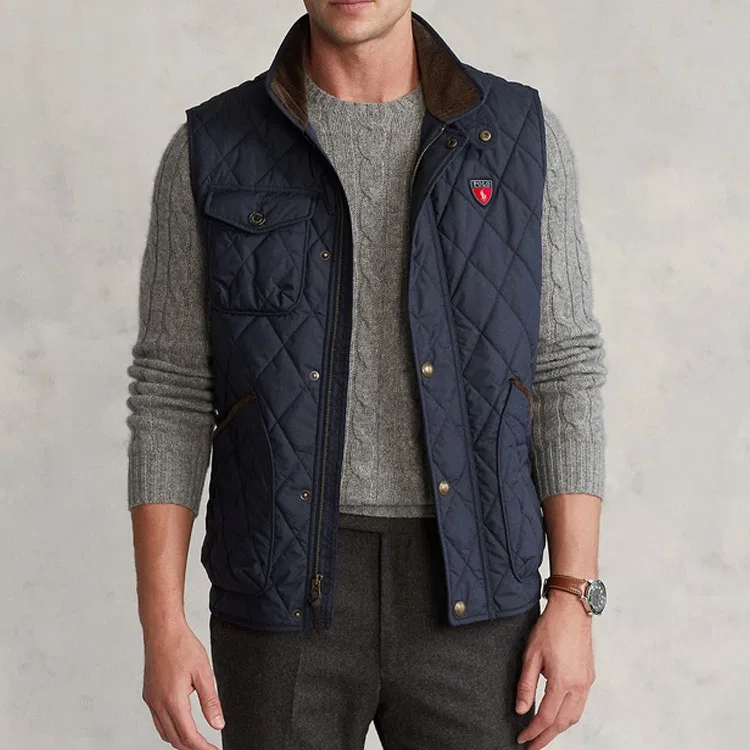 Жилет мужской Marine Blue Polo Ralph Lauren — фото 3