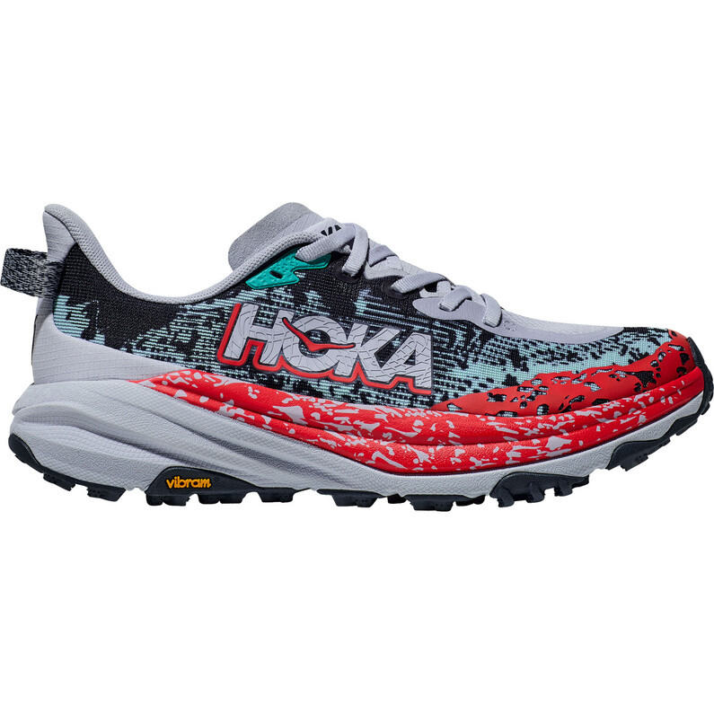 

Мужские туфли Speedgoat 6 Hoka, цвет Gull-Stormy Skies