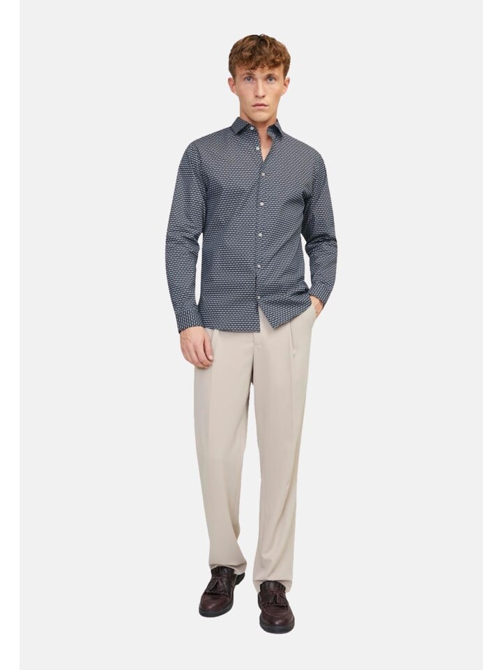 

Рубашка Jack & Jones Blackpool, темно-синий