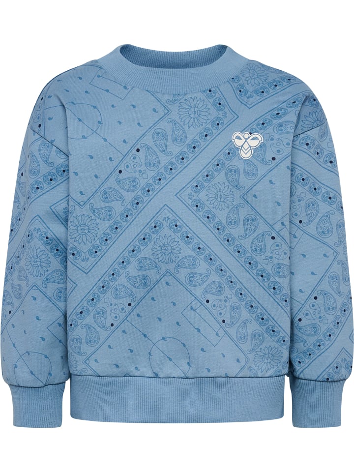 Hummel Детская толстовка Hmlmini из выцветшего денима — фото 3