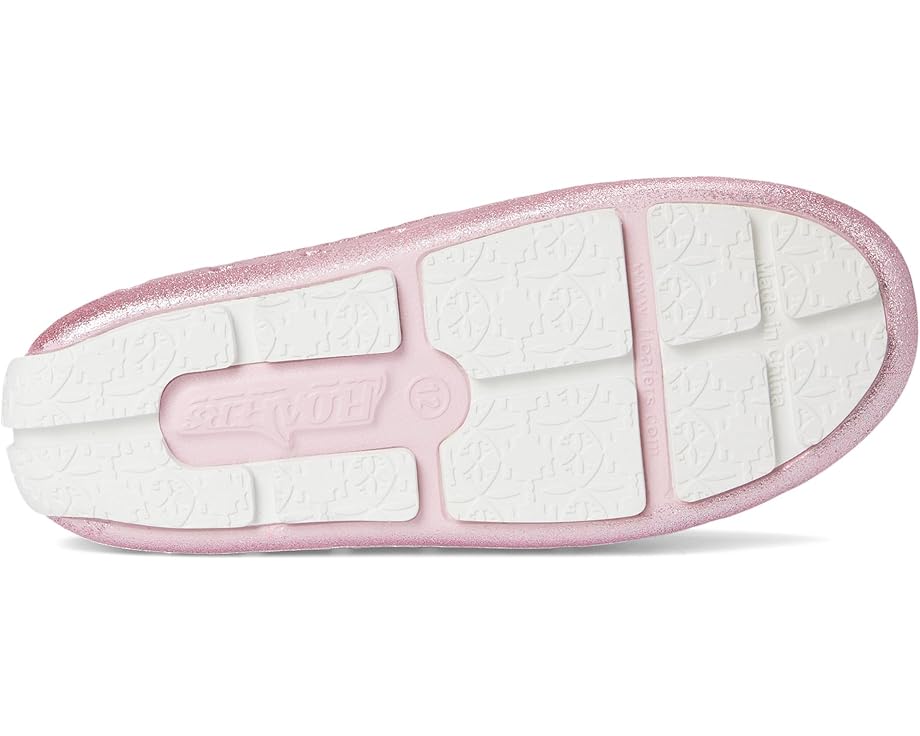 Детские мокасины Floafers Prodigy Driver Sparkle (Toddler/Little Kid/Big Kid) Floafers Kids, Pink Sparkle — фото 3