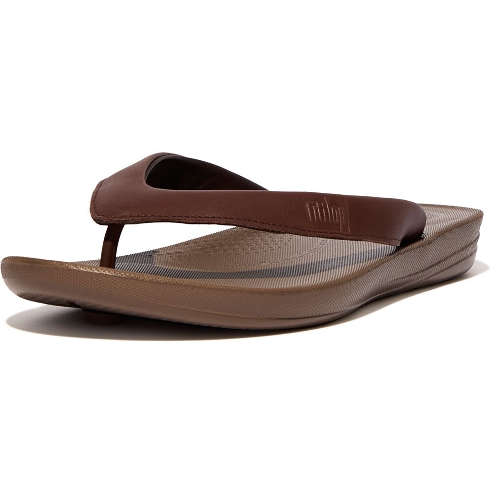 

Шлепанцы Fitflop Iqushion Leather, коричневый