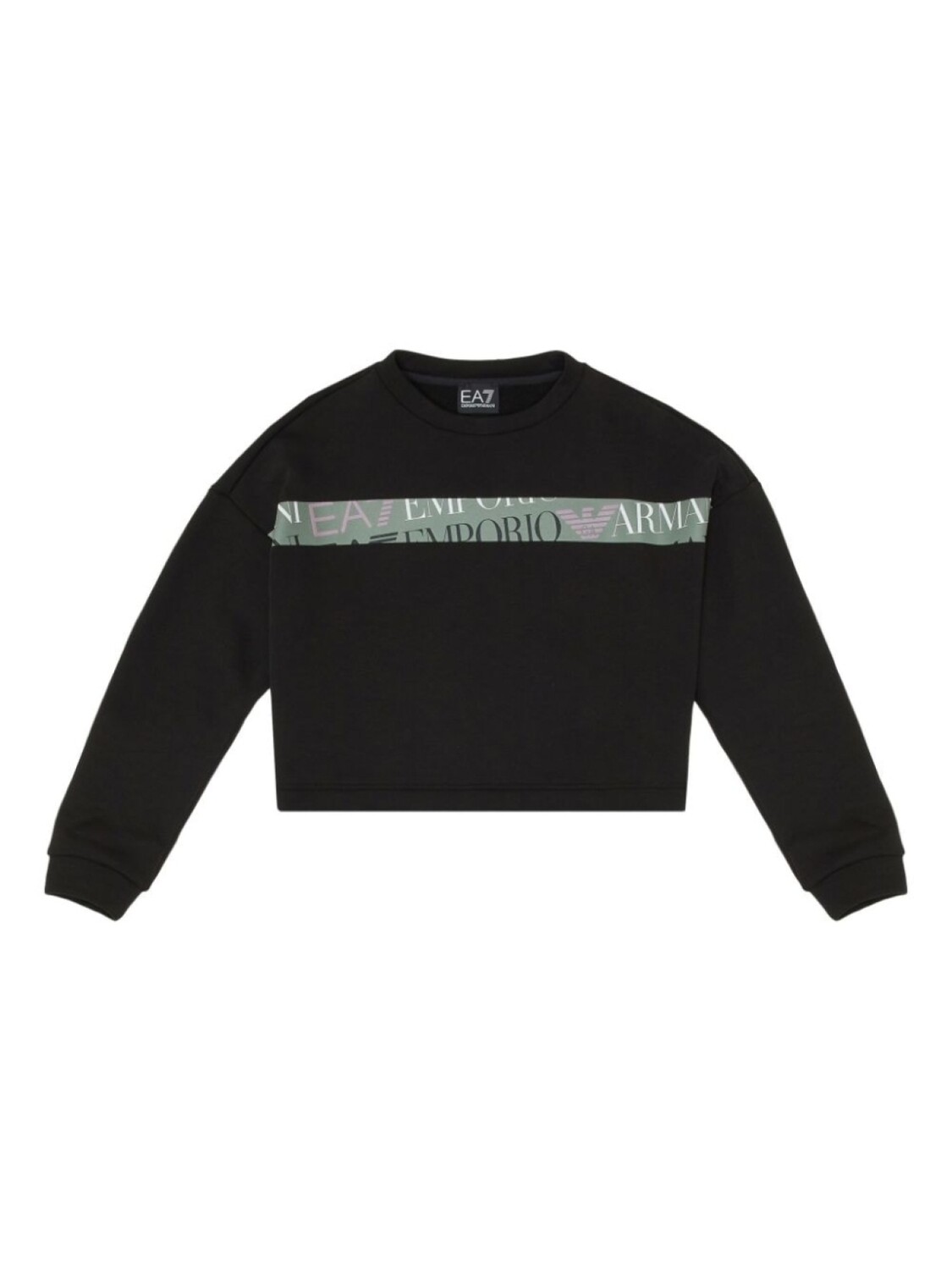 

Emporio Armani Kids толстовка с логотипом, черный