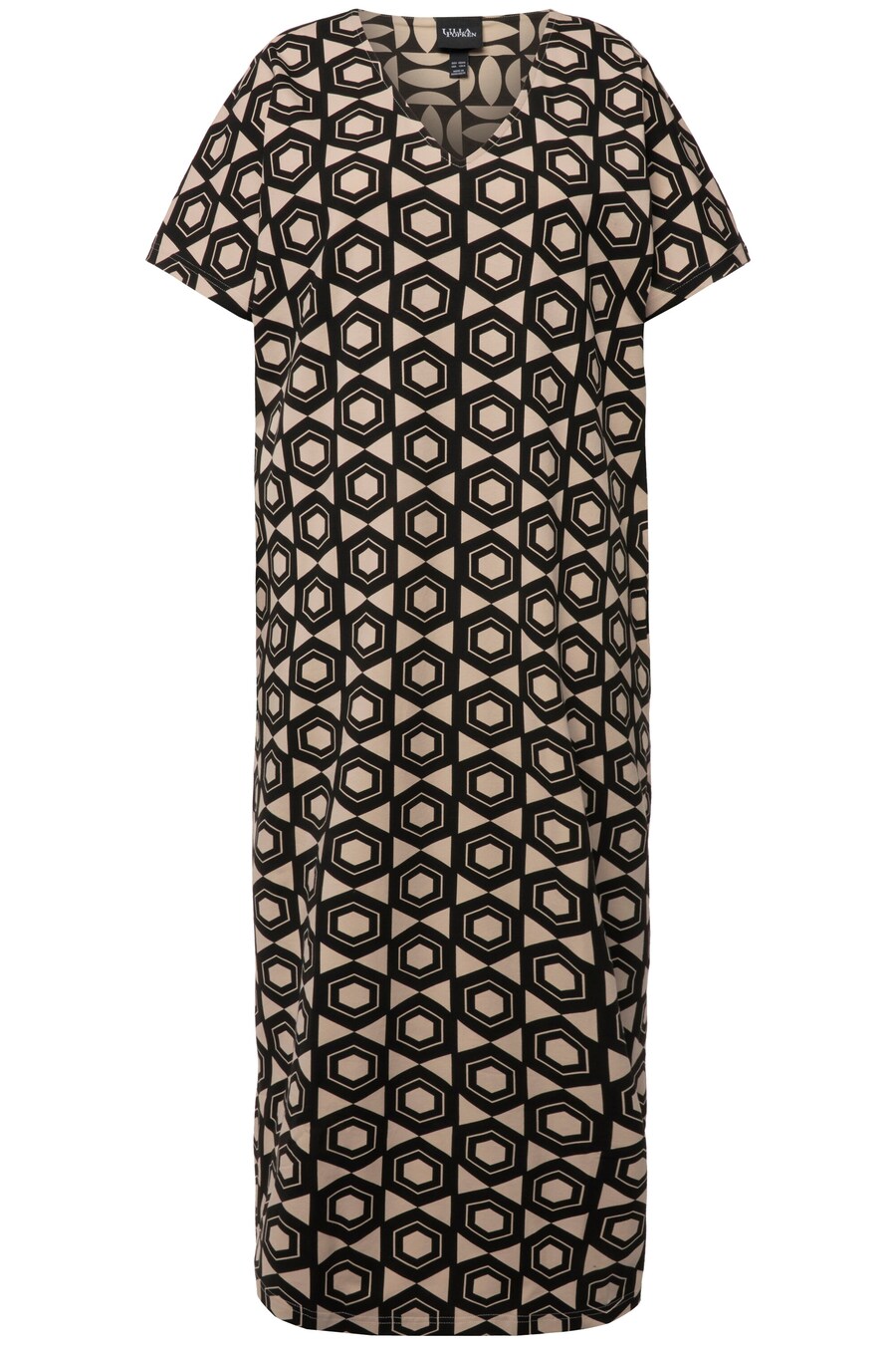 

Платье миди Ulla Popken Dress, бежевый