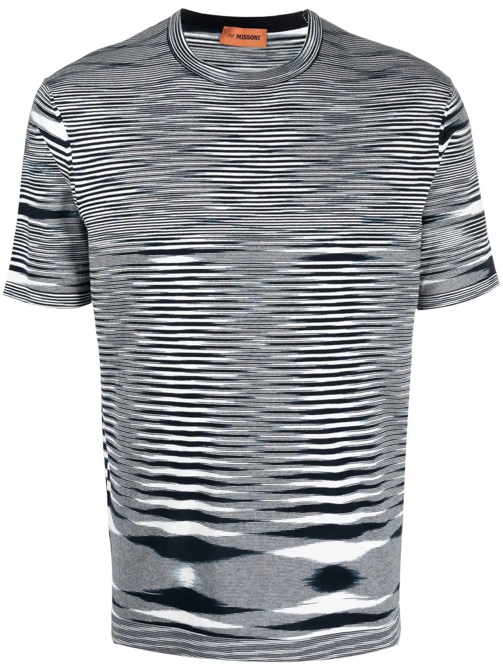 

Футболка с геометричным принтом Missoni, синий
