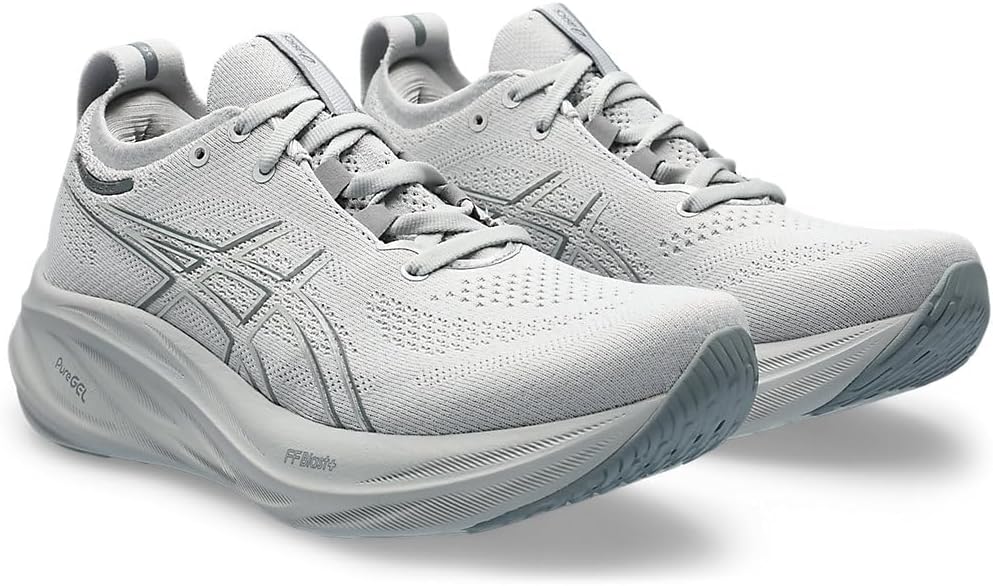 Мужские кроссовки ASICS, серебро — фото 2
