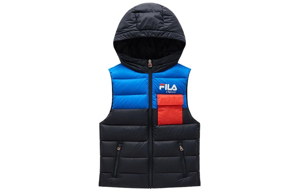 

Детский жилет ФИЛА FILA, цвет Navy