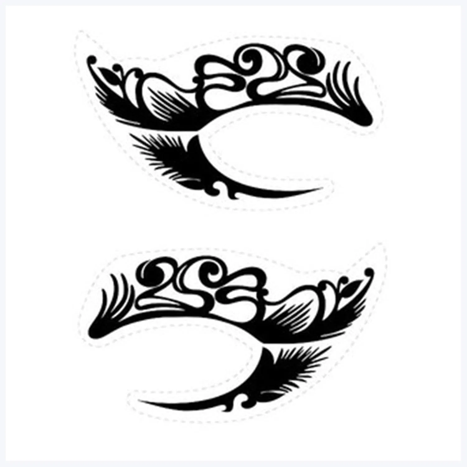 Тени для век временные тату Eyeshadow Sticker, Generic, 7 шт.