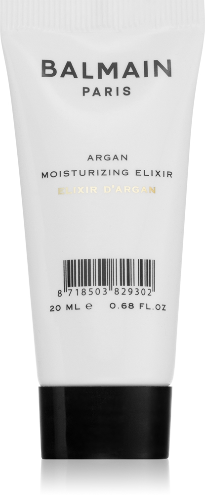 

Эликсир с аргановым маслом, придающий волосам гладкость и блеск, дорожная упаковка Balmain Hair Couture, 20 мл