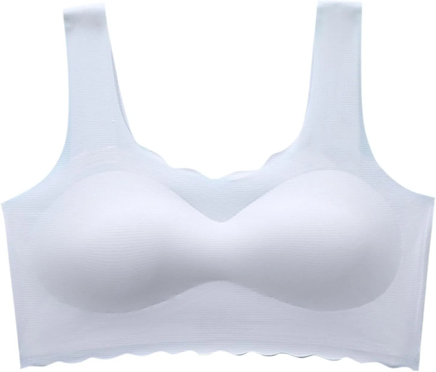 Спортивный топ для девочек, дышащий, хлопковый, Generic, 2-white