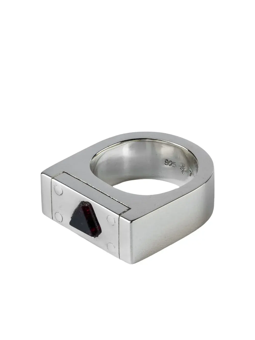 

Кольцо Plate со шпинелью Parts Of Four, серебристый