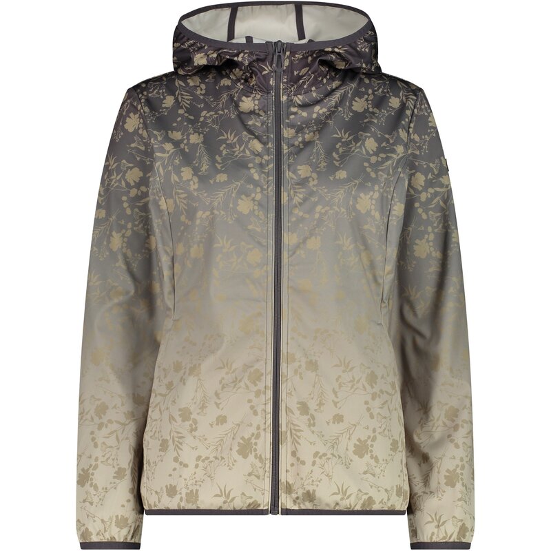 

Функциональная куртка женская куртка с фиксированным капюшоном Cmp, цвет vaniglia-terra