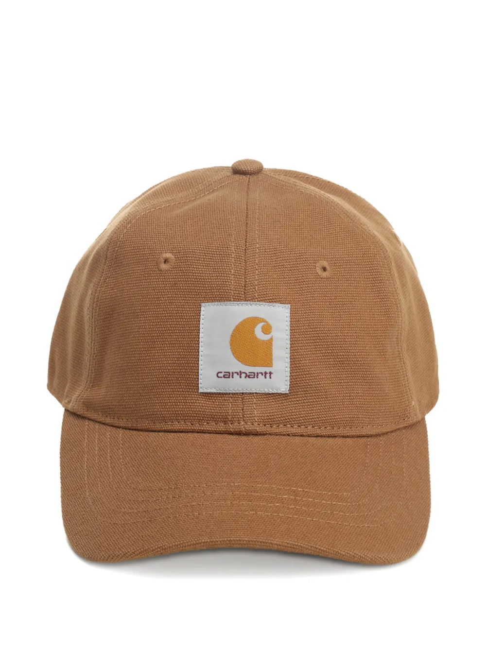 

Бейсболка из холста Carhartt Wip, коричневый