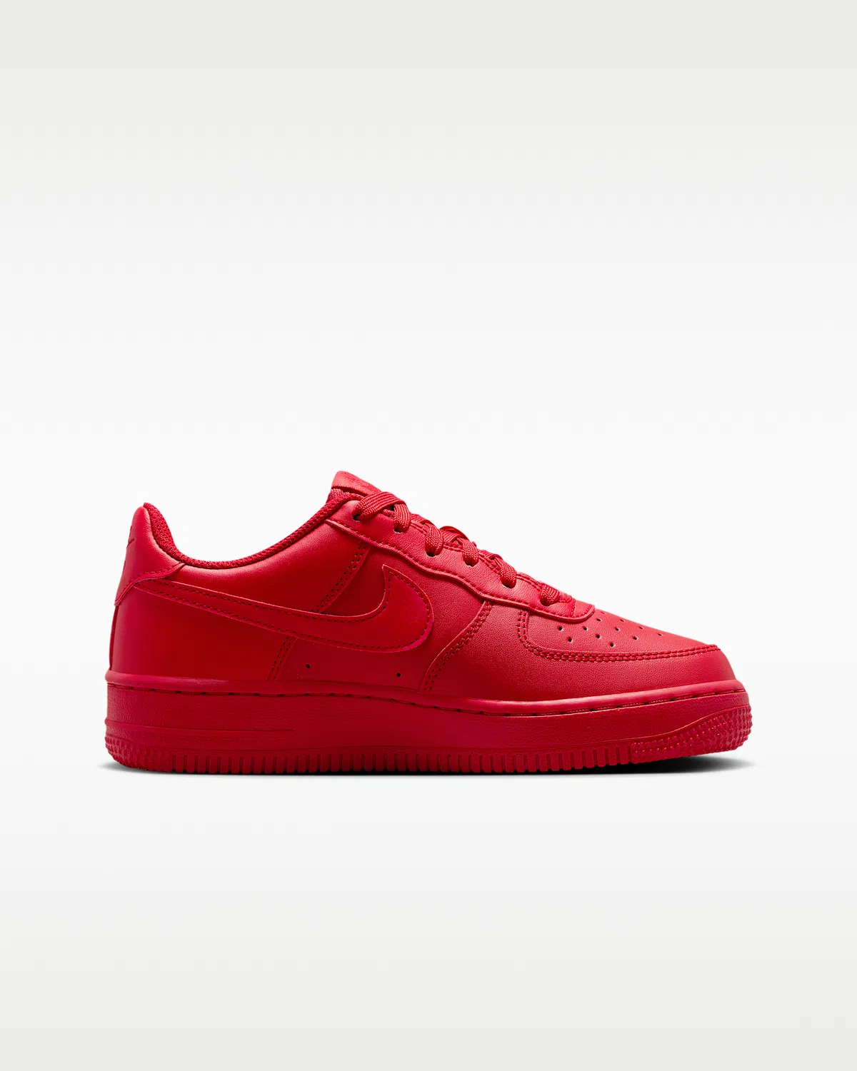 Детские кроссовки Nike Air Force 1, University Red/Black/University Red — фото 3